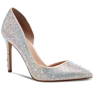 INC International Concepts Kenjay d'Orsay Pumps Heels Shoes AB BLING w/ box